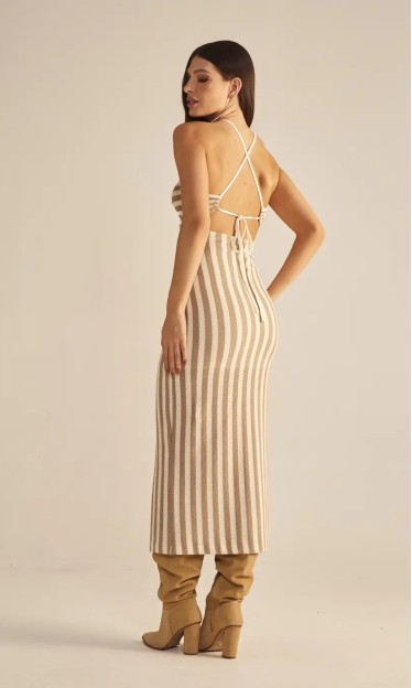 Vestido Listrado Sommer Ref 14711